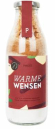 Cakemix in fles 'Warme Wensen'