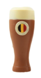 Choco biertje "Belgian Beer" 14 cm