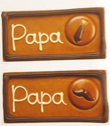 Chocolade Tablet "Papa"