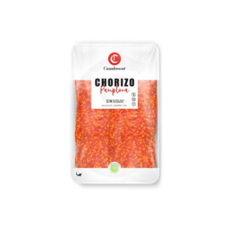 Chorizo Pamplona gesneden