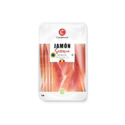 Jamon Serrano gesneden