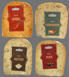 Gevacumeerde kruiden kazen