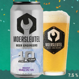 Breakout - Moersleutel - Double New England IPA - 7,5%