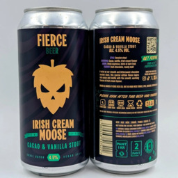 Fierce Beer – Irish Cream Moose - Stout - 4,5%