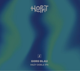 Hoppit – Gorg Blau Hazy Double IPA - 44 cl