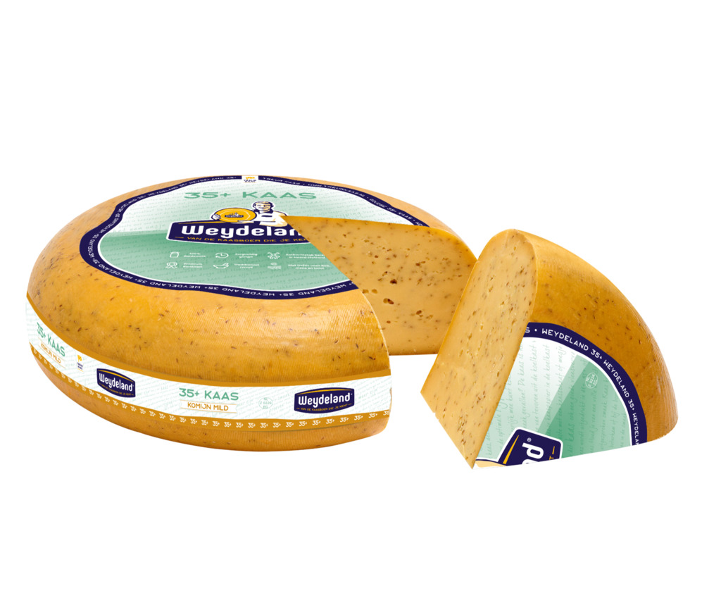 Weydeland 35+ Komijn Mild - Kaasspecialist Cheese @Home - Weydeland ...